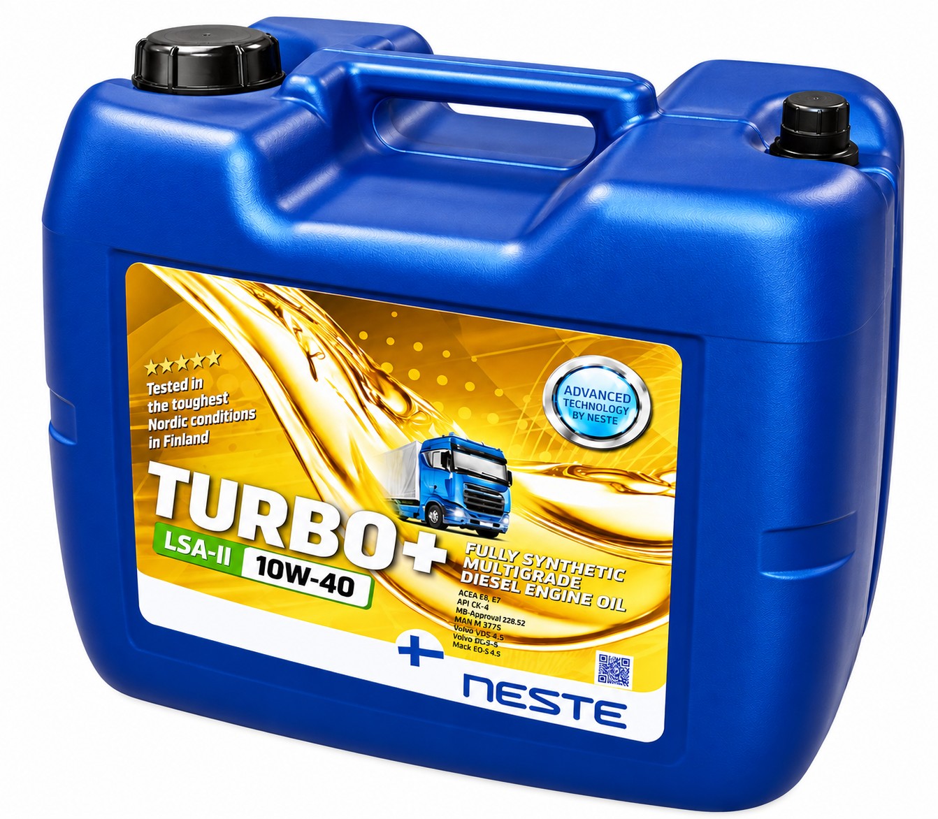 MOOTTORIÖLJY NESTE TURBO+ LSA-II 10W-40 20L