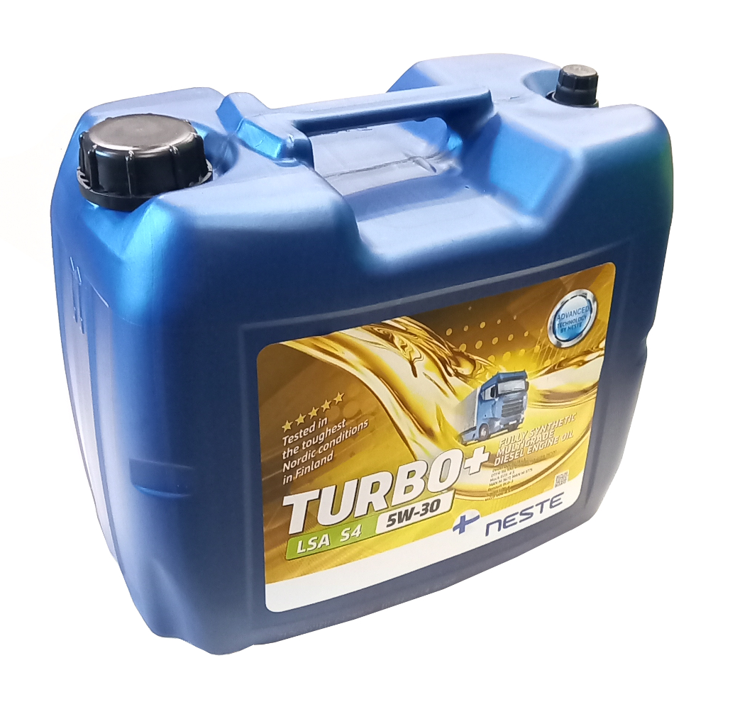 MOOTTORIÖLJY NESTE TURBO+ LSA S4 5W-30 20L
