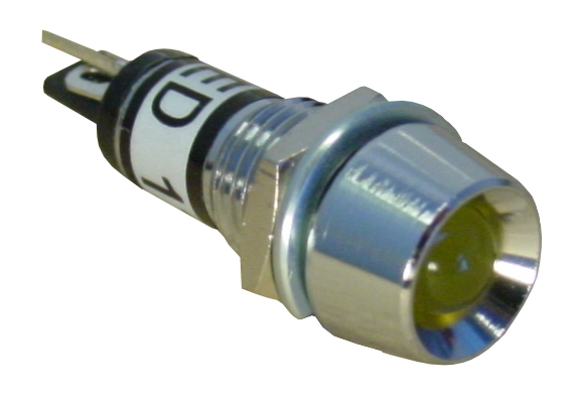 LED-MERKKIVALO KELT. 12-24V