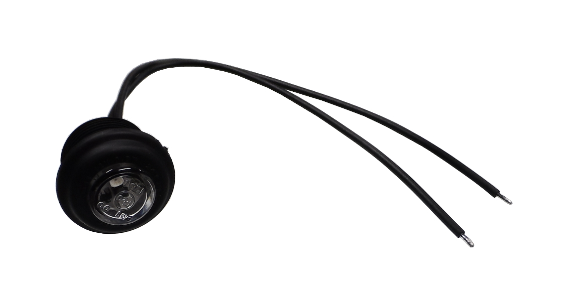 ÄÄRIVALO LED PYÖREÄ KELTAINEN 12/24V 29MM