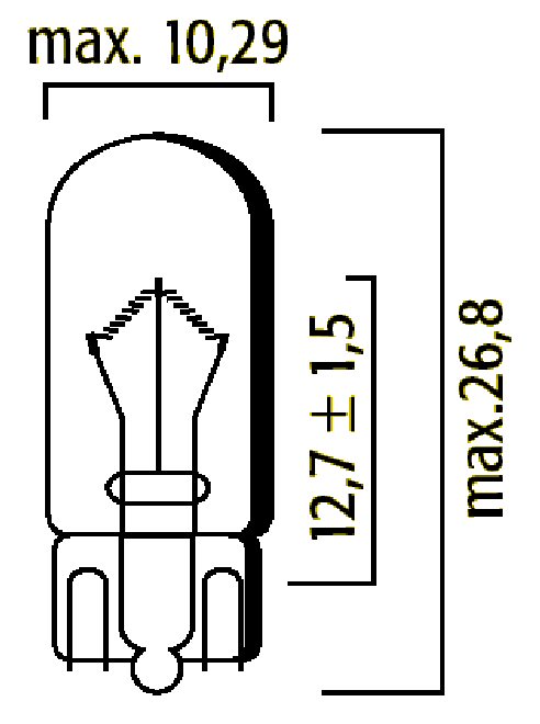 LAMPPU 24V 3W LASIKANTA