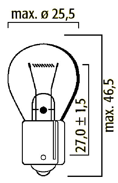 LAMPPU 24V 15W TRIFA