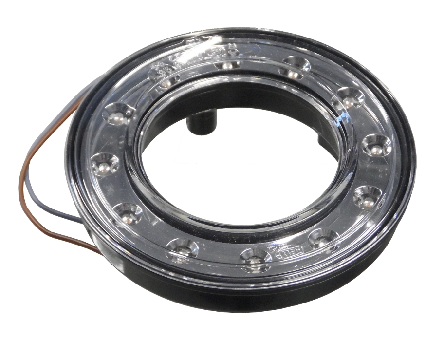 TAKAVALO 24V PUN. LED. RENGAS KIRKAS LASI