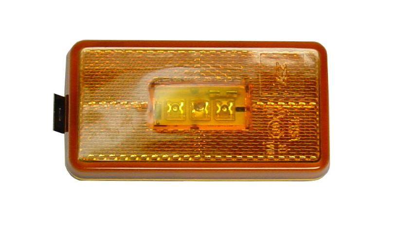 ÄÄRIVALO SC 4,R-SRJ KELT. LED,PISTOKKEELLA