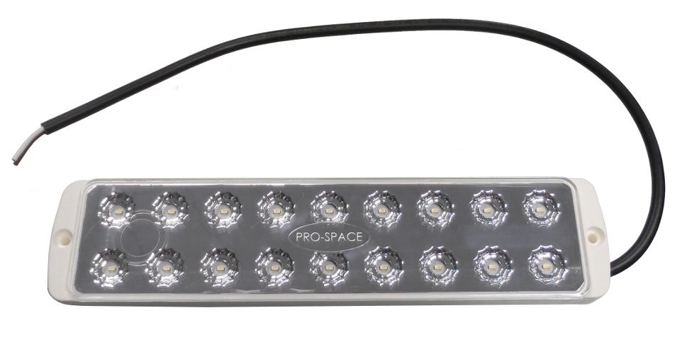 SISÄVALO 24V 18LED 228X50,72X19,7MM