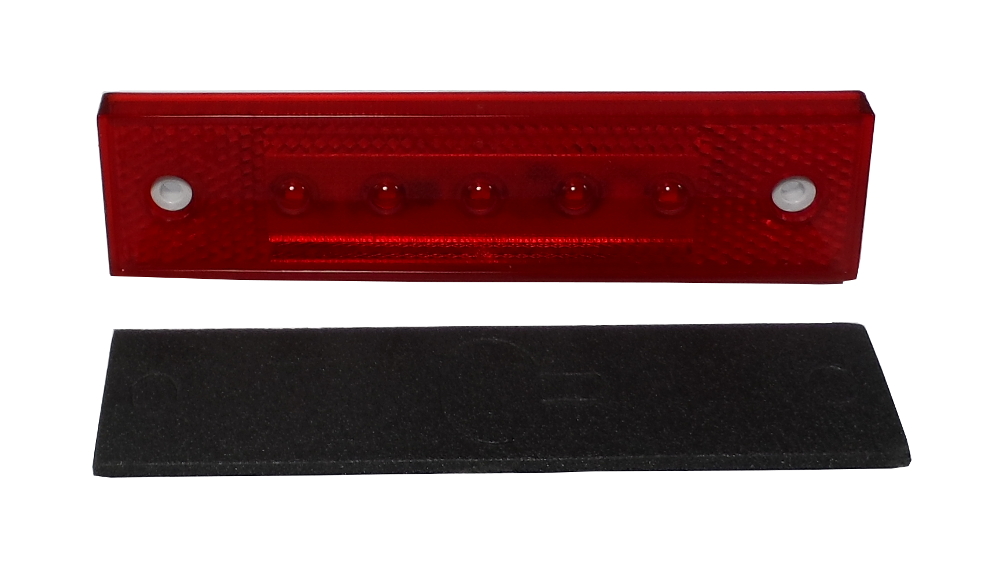ÄÄRIVALO LED 12/24V,123x31x7,3mm ADR