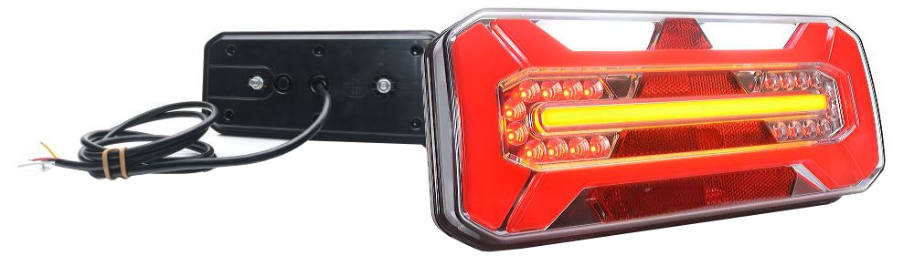 TAKAVALO LED VAS. KOLMIO 306x133 ILMAN PÄÄTYVALOA
