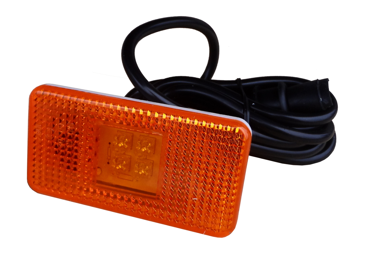 ÄÄRIVALO SC 4,R-SRJ KELT. LED,JOHDOLLA